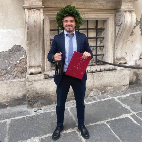 Daniele, laureato con Delma Formazione
