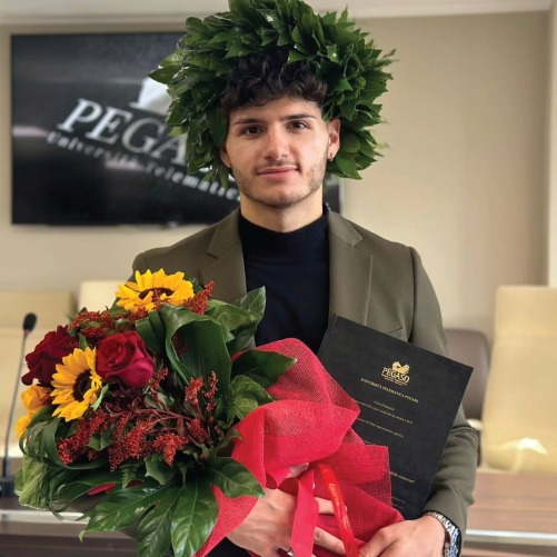 Alex, laureato con Delma Formazione